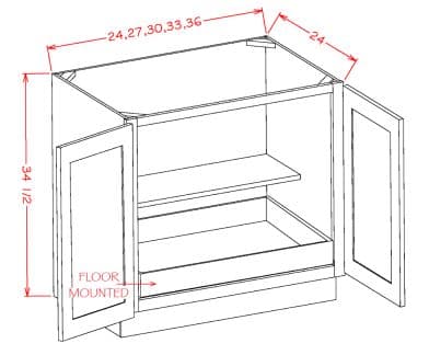 Shaker Honey - B30FH1RS