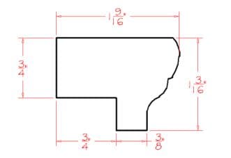 Shaker Antique White - LRM