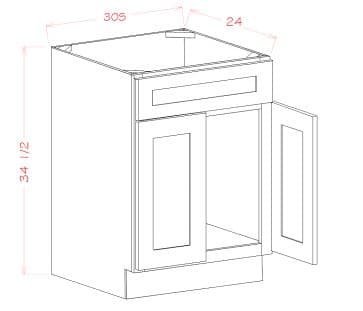 Shaker Antique White - SB30S