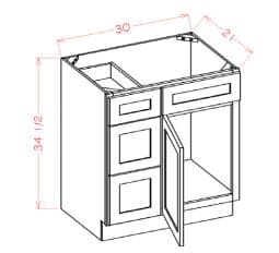 Shaker White - V3021DL